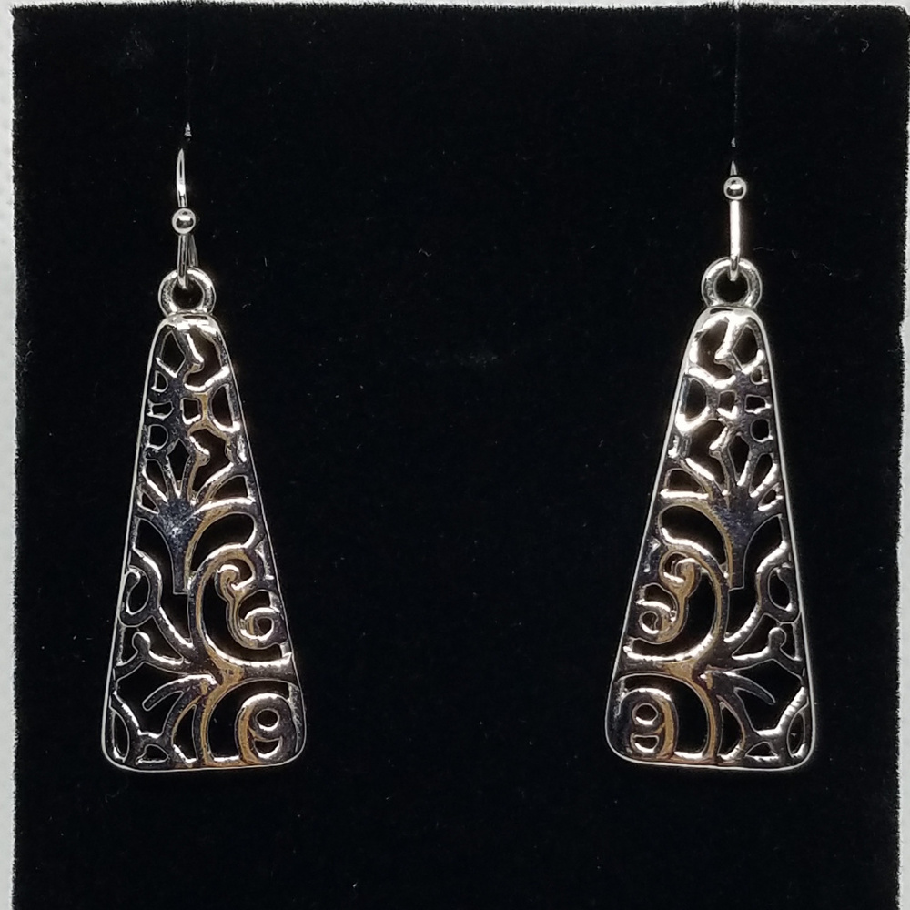 Silver Lia Sophia French Hook Earrings